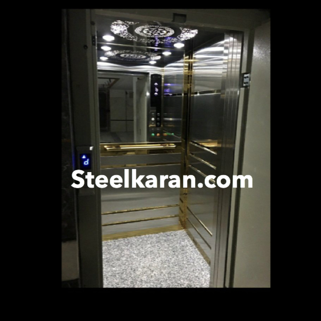 تزئينات و بازسازى كابين آسانسور در محل